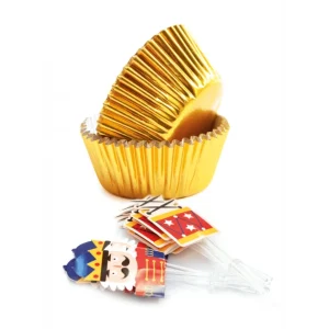 24 Caissettes Cupcakes + 24 Cake Toppers Casse Noisette Scrapcooking Meilleur Prix 7