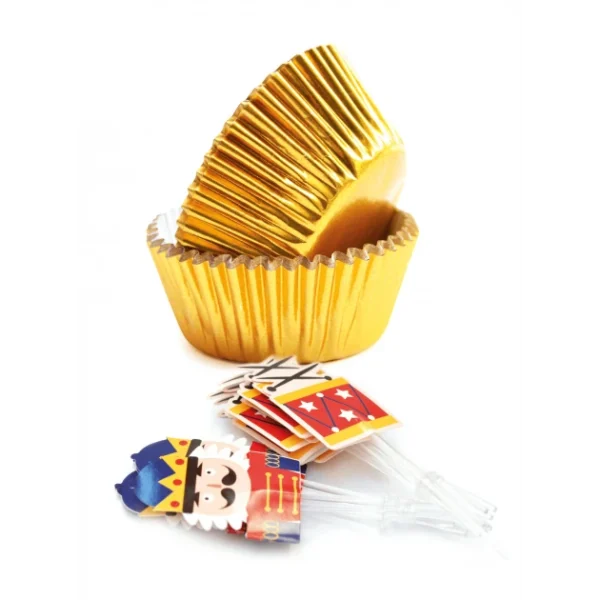 24 Caissettes Cupcakes + 24 Cake Toppers Casse Noisette Scrapcooking Meilleur Prix 3