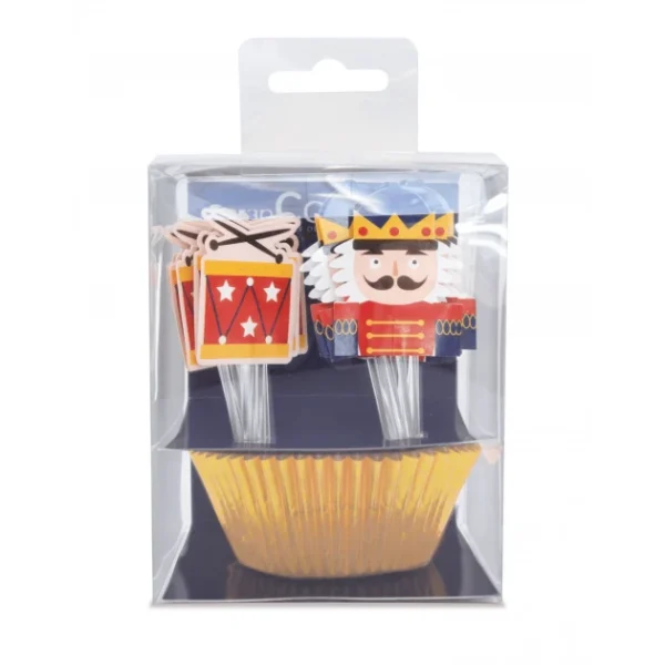 24 Caissettes Cupcakes + 24 Cake Toppers Casse Noisette Scrapcooking Meilleur Prix 1