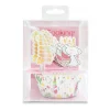 vente chaude 24 Caissettes Cupcakes + 24 Cake Toppers Licorne Scrapcooking 5