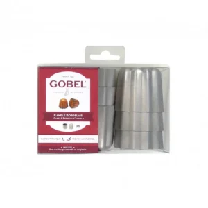 6 Moules à Cannelés 5,5 Cm Anti-adhérent En Aluminium Gobel qualité supérieure 6