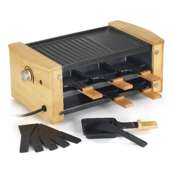 Appareil à Raclette & Grill Pour 6 Personnes KitchenChef économies garanties 3