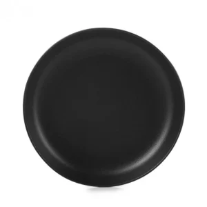 soldes pas cher Assiette Creuse Porcelaine Noire 23 Cm Adélie Revol 9