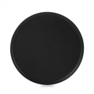 Boutique Assiette Plate Porcelaine Noire 24 Cm Adélie Revol 9