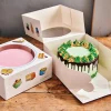 se précipiter pour acheter Funcakes Boîte à Gâteau Avec Fenêtre 26x26x12 Cm (x2) 5