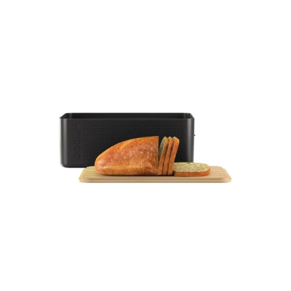 magasin pour Boîte à Pain 37.2×23.8 Cm Noir BISTRO Bodum 3