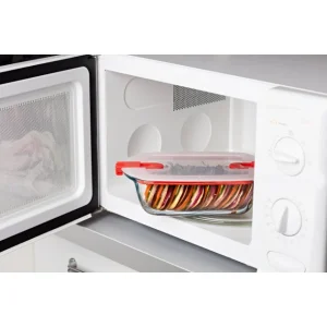 Boîte De Conservation En Verre Rectangulaire 28 X 20 Cm 2,5 L Cook & Heat Pyrex en promotion 9