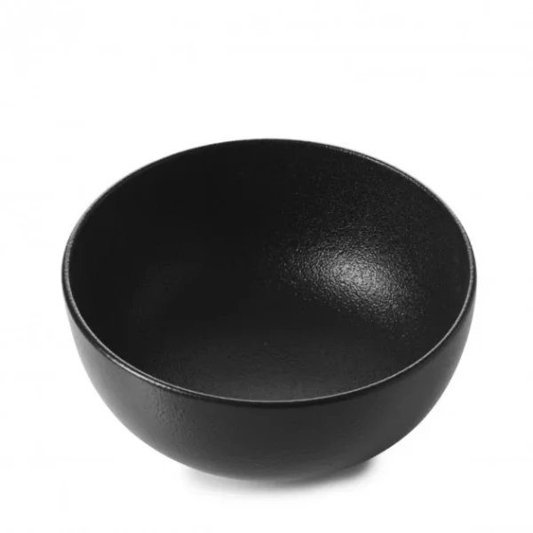 Bol En Porcelaine Noir 40 Cl Adélie Revol Pas Cher Magasin Soldes 1