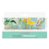 outlet Bougie Dinosaure 7,5 Cm (x8) Scrapcooking 7