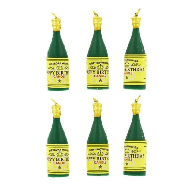 Acheter Maintenant GATODECO Bougies Bouteilles De Champagne (x6) Gatodéco 1