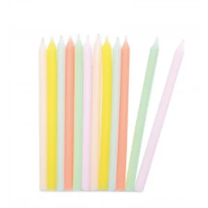 Bougies Longues Pastel 12 Cm (x12) Scrapcooking vente en ligne pas cher 6