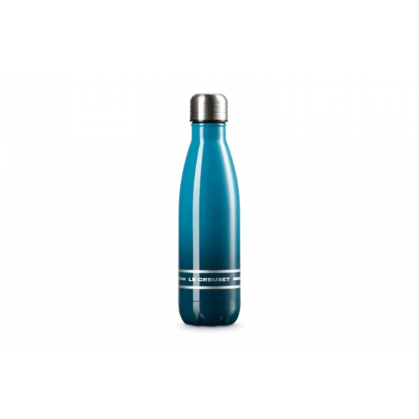 l'unique style Bouteille Isotherme Inox 500ml Deep Teal Le Creuset 1