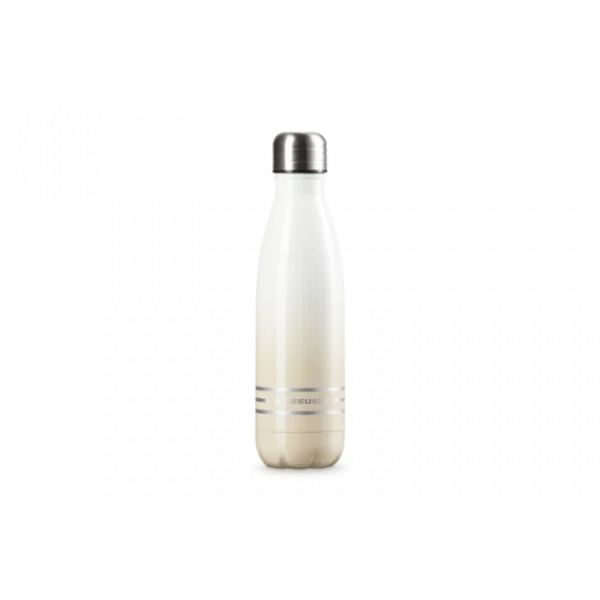 Bouteille Isotherme Inox 500ml Meringue Le Creuset vente luxe pas cher 1