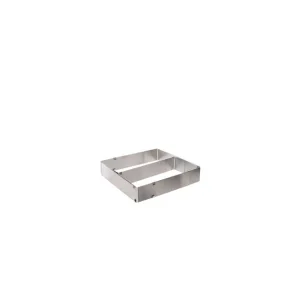 Cadre à Pâtisserie Extensible Inox Rectangle Scrapcooking beauté 6