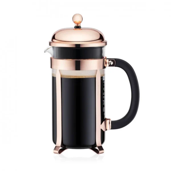 Cafetière à Piston 1L Cuivre CHAMBORD Bodum jusqu'à 1