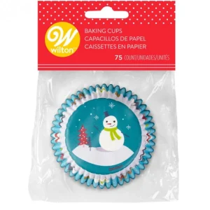 Caissette Cupcake Bonhomme De Neige Et Ses Amis X75 Wilton prix pas cher 6