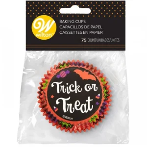 Caissette Cupcake Halloween Trick Or Treat ø5cm (x75) Wilton exclusivement disponibles 6