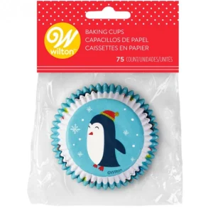 Caissette Cupcake Pingouin X75 Wilton excellents soldes 6