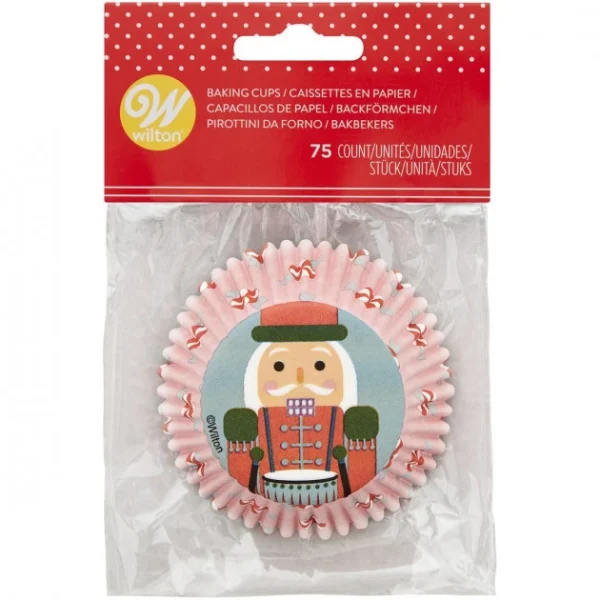 grande promotion Caissettes Cupcakes Casse-Noisette Noël (x75) Wilton 3