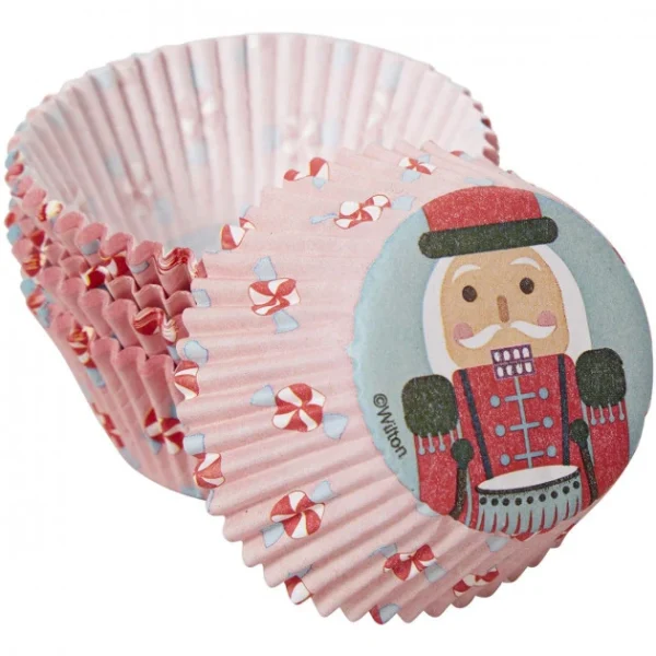 grande promotion Caissettes Cupcakes Casse-Noisette Noël (x75) Wilton 1