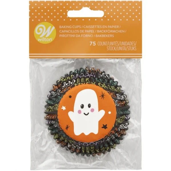 achetez Caissettes Cupcakes Fantôme Halloween Wilton (x75) 1