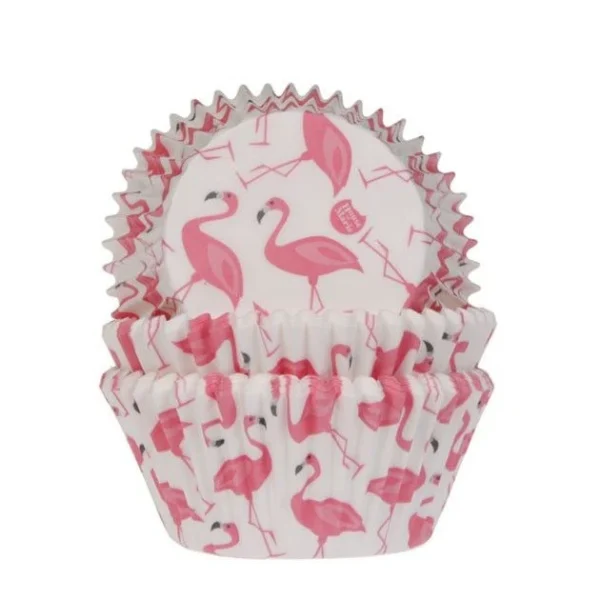 marque pas cher House Of Marie Caissettes Cupcakes Flamants Rose (x50) 1