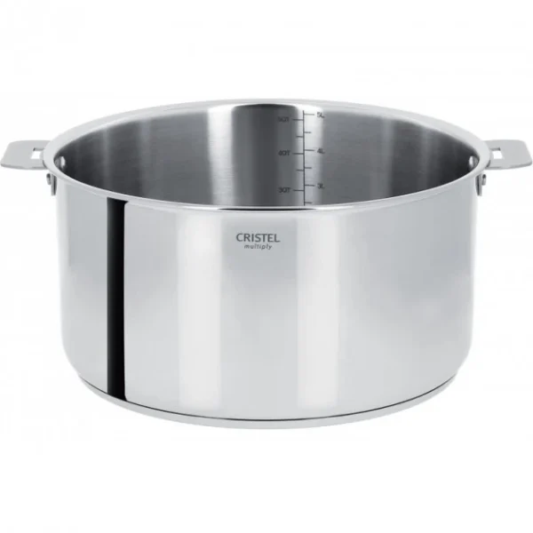 grande marque pas cher Casserole Casteline Ø 18 Cm Manche Amovible Inox Cristel 1