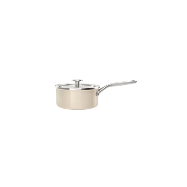 belle Casserole Émaillée 16cm Crème KitchenAid 1