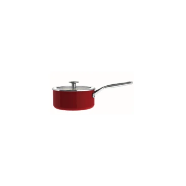 soldes en ligne Casserole Émaillée 16cm Rouge Empire KitchenAid 1