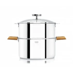 Casserole Et Cuit Vapeur Inox Ø 24 Cm Anses Olivier Biome Cristel Top ventes 10