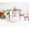 Casserole Et Cuit Vapeur Inox Ø 24 Cm Anses Olivier Biome Cristel Top ventes 8