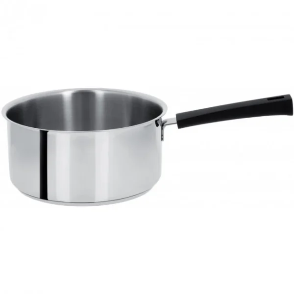 Casserole Mutine Ø 18 Cm Manche Fixe Inox Cristel jusqu'à 1