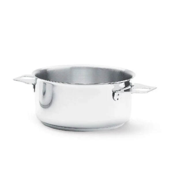 outlet Casserole Tout Inox Sans Queue Ø 18 Cm Twisty De Buyer 1