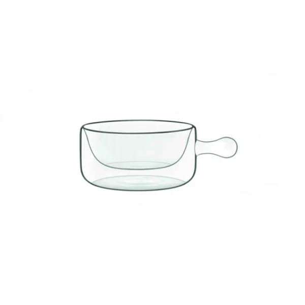 prix pas cher Casserole Verre Double Paroi 16 Cl (x2) Luigi Bormioli THERMIC GLASS 1