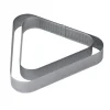 pas cher en vente Cercle à Entremets Triangle Inox Micro-perforé 17,5 X 16 Cm X H 3,5 Cm Pavoni 8