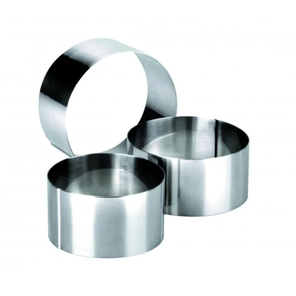 site pas cher Cercle à Mousse Inox Ø 24 Cm X H 4,5 Cm Ibili 1