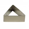 Cercle à Pâtisserie Inox Triangle 23 X 20 Cm X H 4,5 Cm Gobel magasin en ligne france 7