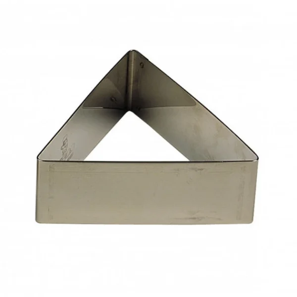 Cercle à Pâtisserie Inox Triangle 23 X 20 Cm X H 4,5 Cm Gobel magasin en ligne france 1