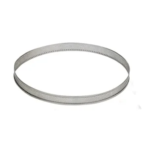 MALLARD FERRIERE Cercle à Tarte Inox Perforé Ø14 Cm H.2 Cm magasin 8