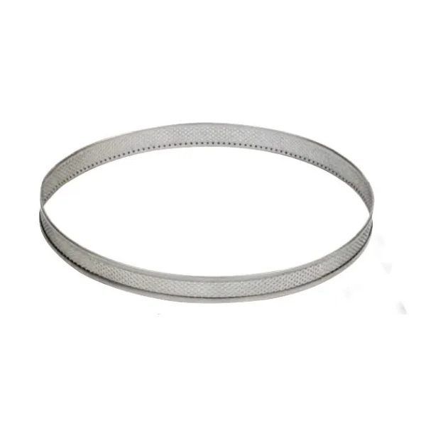 MALLARD FERRIERE Cercle à Tarte Inox Perforé Ø14 Cm H.2 Cm magasin 3