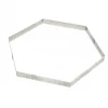 Cercle à Tarte Perforé Hexagone Ø10 Cm De Buyer grande promotion 10