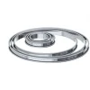 Authenticité garantie Cercle à Tarte Perforé Ø 10 Cm En Inox Par De Buyer 11