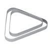 vente à bas prix Cercle à Tarte Triangle Inox Micro-perforé 17,5 X 16 Cm X H 2 Cm Pavoni 16