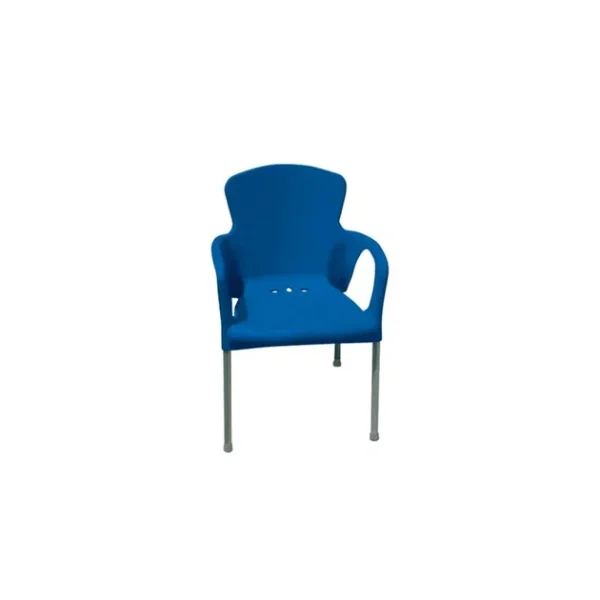 Nouvelle tendance Chaise Empilable Eva Bleu Foncé Joluce 1