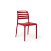 Couleurs variées Chaise En Polypropylène Costa Bistrot Rouge Nardi 7