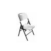 Chaise Pliante En Polyéthylène Blanc Congrès Lyrose commentaire favorable 5