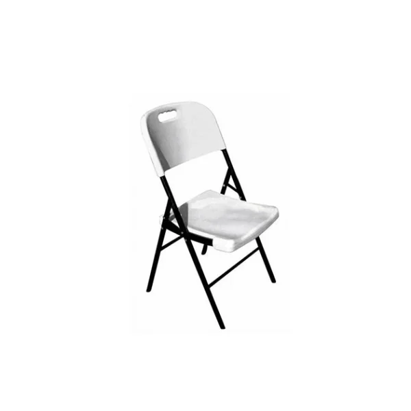 Chaise Pliante En Polyéthylène Blanc Congrès Lyrose commentaire favorable 1