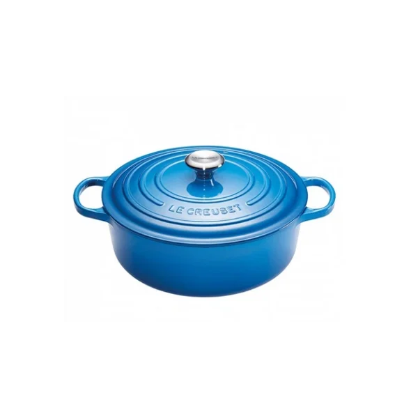 de garantie authentique Cocotte En Fonte Basse 30 Cm Marseille Le Creuset Signature 1