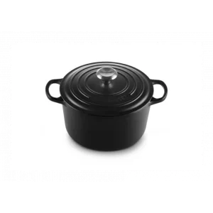 Cocotte En Fonte Haute 26 Cm Noir Ebène Le Creuset soldes officiel 9