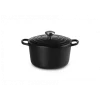 Cocotte En Fonte Haute 26 Cm Noir Ebène Le Creuset soldes officiel 7